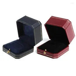 Jewellery Pouches Luxury Ring Box Vintage Design Display Organiser Valentine Wedding Gift