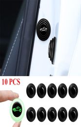 510Pcs Cars Door Shock Stickers Universal Auto Soundproof Buffer Pier Anticollision Silicone Trunk Insulation Auto Crash Pad3286417