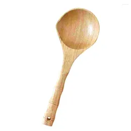 Spoons Water Spoon Ladle Multi-purpose Long Handle Japanese Accessories Bath Sweat Steaming Room Wooden Spa