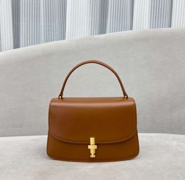 THE ROW Sofia Calf Top Handle Bag Handbag 2023 Fashion Luxury Designer Handbags Black Brown Purse Handbags Fashion Bags RU8N43643