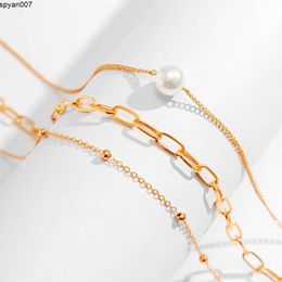 Necklace Bracelet Designer Jewellery Mens Fashion Gold Silver Chain