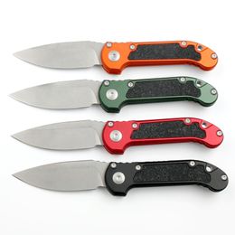 Special Offer CK LUDT AUTO Tactical Knife D2 Stone Wash Drop Point Blade CNC Aviation Aluminium Handle Outdoor Camping Hiking Survival EDC Pocket Knives