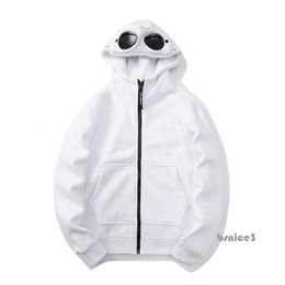 Cp Hoodie Compagnie Cp Men Hoodie Round Lens CP Sweatshirt Pullover Pure Cotton Zipper Hooded Fleece Korean Harajuku Oversize Jacket Autumn Winter 1117