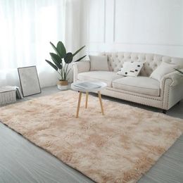 Carpets Fluffy Rug Floor Carpet Plush Anti-shedding Area For Bedroom Decor Soft Non-slip With Wear-resistant Design Home