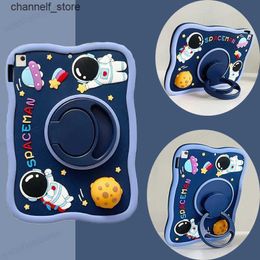 Tablet PC Cases Bags Kids Cartoon Silicon Tablet Cover for iPad Air 1 Air 2 9.7 5th 6th 2017 2018 10.2 7th 8th 9th 10 10th Generation Case Funda CapaY240321Y240321