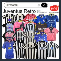 Juventus Retro DEL PIERO Conte soccer jerseys Buffon PIRLO INZAGHI 84 85 94 95 96 97 98 99 02 03 04 05 11 12 15 16 ZIDANE Ancient maillot DAVIDS Conte shirts hotsoccer