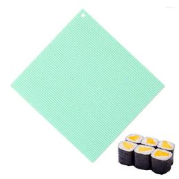 Table Mats Silicone Sushi Rolling Mat Double-Sided Non-stick Making Japanese Maker Homemade Reusable