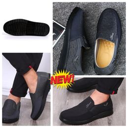 Shoes GAI sneakers sport Cloths Shoes Mens Singles Business Classic Top Shoes Casual Soft Sole Slipper Flat Leather Mens Shoe Black comfort softs size 38-50