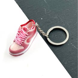 Fashion designer jewelr shoe mold 3D keychain creative basketball keychain mini basketball shoe backpack pendant personalized gift decorationwholesale A-j 00