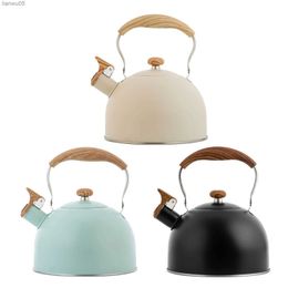 Electric Kettles 2.5L stainless steel whistle teapot kettle bottled teapot kitchen utensils gas induction cookwareL2403