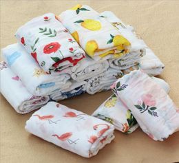 Baby Bathroom Soft Towels Infant Double Layer Muslin Blanket Animal Swaddle Robes Kids Swadding 125115cm ZYY7997396492