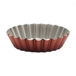 Baking Moulds Flower Cake Egg Tart Nonstick Mold Carbon Steel Reusable Cupcake DIY Wedding Drop