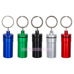 Latest Colourful Aluminium Smoking Tobacco Spice Miller Dabber Oil Rigs Telescoping Spoon Storage Bottle Stash Seal Case Snuff Snorter Sniffer Snuffer Pipes Box