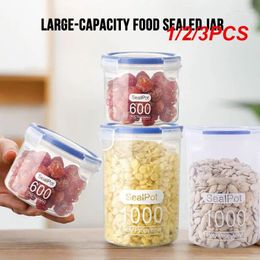 Storage Bottles 1/2/3PCS Kitchen Classification Rice Box Moisture Proof Sealed Tank Plastics