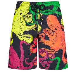 Vilebre Men's Shorts Bermuda Pantaloncini Boardshorts Mężczyźni Swim Shorty Tortue Multicolores Prownki Męskie Berfwearne Berfierze Bermudów Krótkie żółwie Summer 89652