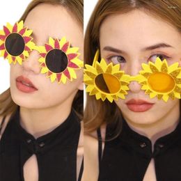 Sunglasses Oversize For Girls Boys Po Props Y2K-style Travel Daisy-shape Glasses Teens Gifts