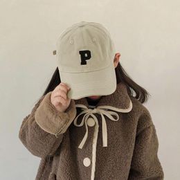 Ball Caps Girls' Sun Visor Fashion Baby Baseball Cap Girls Snow Hat Toddler Boys Knit Little Flat Bill Hats For