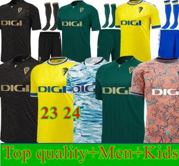 23 24 Cadiz Soccer Jerseys CADIZ CF Negredo Camisetas De Futbol LOZANO ALEX Bodiger Juan Cala CAMISETA A LIGA 2023 2024 Men Kids KitFootball shirt