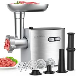 Grinders Meat Grinder, 2600W Max Stainless Steel Meat Grinder Electric, ETL Approved Heavy Duty Meat Mincer Machine with Blades