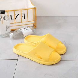 Slippers Fashion Men Women Sandals Home Anti Slip Slides Eva Thick Sole Couple Family Flat Shoes Bathroom Flip Flops01NEVT H240322