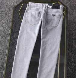 Men's Jeans designer Designer classic Mens fashion brand hip-hop denim pants high-quality zipper High washing fabric soft elastic Letter emblem embroidery trousers 8