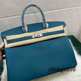 Cow Leather Totes Handbag 40cm Bag Hac 40 Handmade Top Quality Togo Leather Quality man luxury men brand purse genuine quality line stitching wholesale fast del