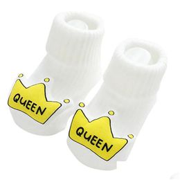 Boots Spring And Autumn Born 3D Cartoon Toy Baby Socks Glue Dispensing Non Slip Loose Neck Children Floor Drop Delivery Kids Maternity Otqco