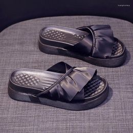 Slippers Pretty Soft Home Soes Flip Flops Girl Summer High Platform Orthopaedic Sandals Woman Women's Shoes