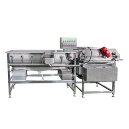 Eddy current washing machine, fruit and vegetable washing equipment, large, commercial, high quality, high efficiency, cleaning line, factory direct sales,