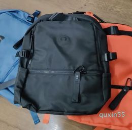 Mochila escolar mochila capacidade tripulação esportes fitness grande yoga lulu novos sacos mochila qgplr