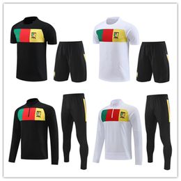 2023 2024 World Cup Cameroon soccer Tracksuit Men's Long sleeved Jogging Tracksuit Football jersey