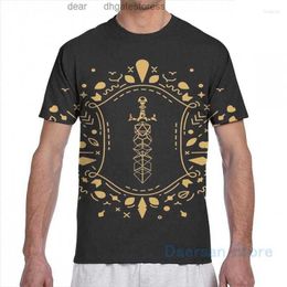 Mens T Shirts Fantasy Dice Set Sword Tabletop RPG Men T-Shirt Women All Over Print Fashion Girl Shirt Boy Tops Tees Short Sleeve Tshirts