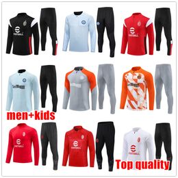 2024 New inter tuta calcio Tracksuit Lautaro Chandal Futbol soccer MILANO Training suit 24 25 milans camiseta DE FOOT Men and Kids Top quality Sportswear