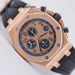 Lastest Brand Wristwatch AP Wrist Watch Royal Oak 26470OR Men's Watch 18k Rose Gold Automatic Mechanical Swiss Luxury Timepiece Sports Watch Diameter 42mm