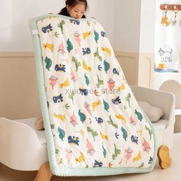 Quilts 120X150cm Cotton Autum Baby Quilt Doudou Blanket Newborn Winter Warm Kids Comforter Thicken Childrens Quilt Bedding Baby Item 240321