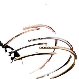 Neue Designer 3mm Dünnere Nagel für Frauen Manschette Armband Paar Gold Titan Stahl Armreif Schmuck Valentinstag Geschenk