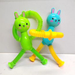 Pop Tubes Stress Relief Telescopic Giraffe Fidget Toy Sensory Bellows Anti-stress Squeeze Kid Boy Girl