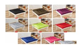 CushionDecorative Pillow Thicken Home Seat Cushion Pad 40X40Cm Square Soft Office Bar Chair Cushions Solid Color Sofa Buttocks Vt4122067