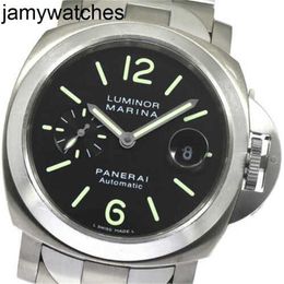 Watches Panerass Mens Luxury Wristwatches Pam00221 Date Small Automatic Men's Mechanical Full Stainless Steel Waterproof