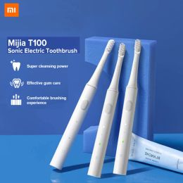 Control 100% xiaomiMijia T100 Sonic Electric Toothbrush Adult Ultrasonic Automatic Toothbrush USB Rechargeable Waterproof Tooth Brush