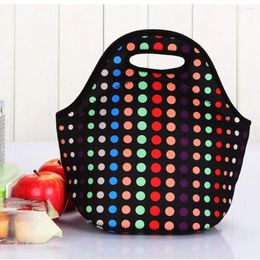 Storage Bags Neoprene Lunch Tote Bag Insulated Waterproof Box For Women Adults Kids