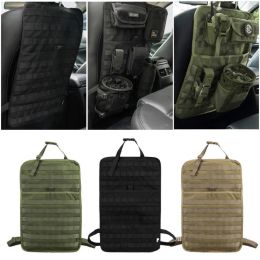 Packs Car Back Seat Organiser Tactical Accessories Male Molle Pouch Storage Bag Military Outdoor Selfdriving Hunting Seat Cover Bag