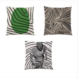 Pillow Modern Throw Covers Abstract Decoration Home Cover 45x45 Street Art Living Room Color Geometry E0403