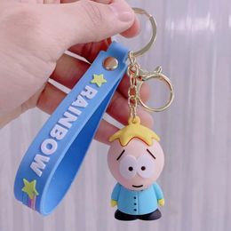 Keychain Jiazhi Animation South Park Decay Park Keychain Pendant Bag handgjorda