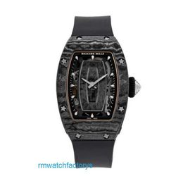 Ladies' Movement RM Wrist Watch RM07-01 Automatic Watches Swiss Made Wristwatches Ms Carbon Fibre TPT RM07-01