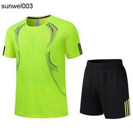 Designer Summer Suit Cool T-shirt Shorts Two-piece Breathable New Ice Silk Products Listed Explosions. 0yfs