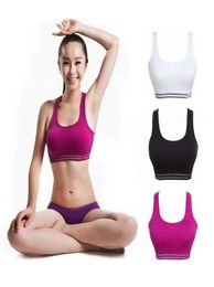 WholeWomen Full Coverage Traceless Sports Bras Plus Size Sporting Tops Vest Padded Sport Bra9874379