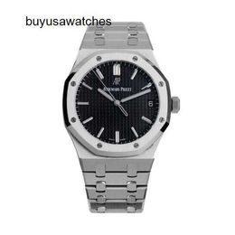 Tourbillon Titanium Wristwatch AP Wrist Watch Mens Royal Oak Series Automatic Mechanical Watches 15500ST.OO.1220ST.03