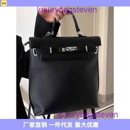 Hremms Kelyys designer tote bags on sale and Korean high end commuting minimalist backpack for womens new versatile temperament Have Real Logo