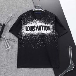 M-3XL Designer T-shirt Casual MMS T shirt with monogrammed print short sleeve top for sale luxury Mens hip hop clothin A22